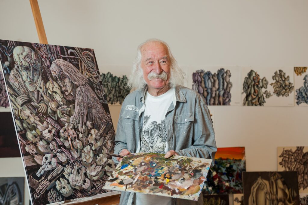 Der ukrainische Künstler Ivan Marchuk